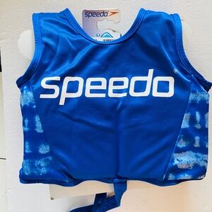 Kids swim flotation vest.    blue